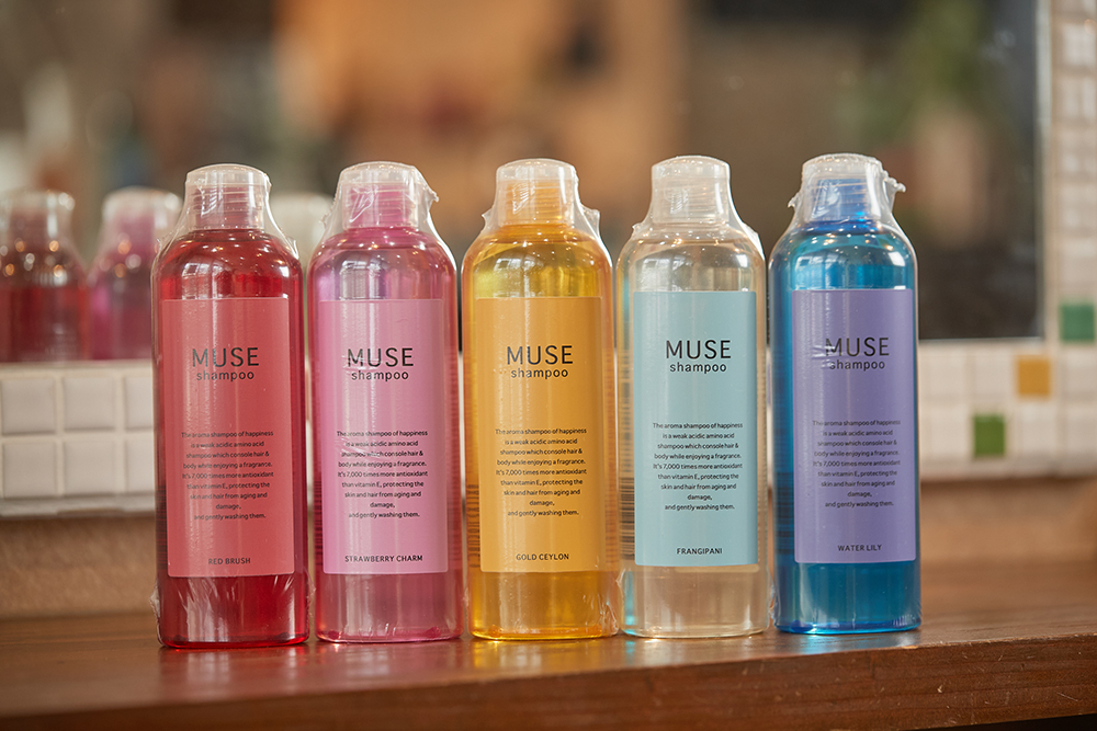 ミューズアロマシャンプー ¥2,200(240ml)